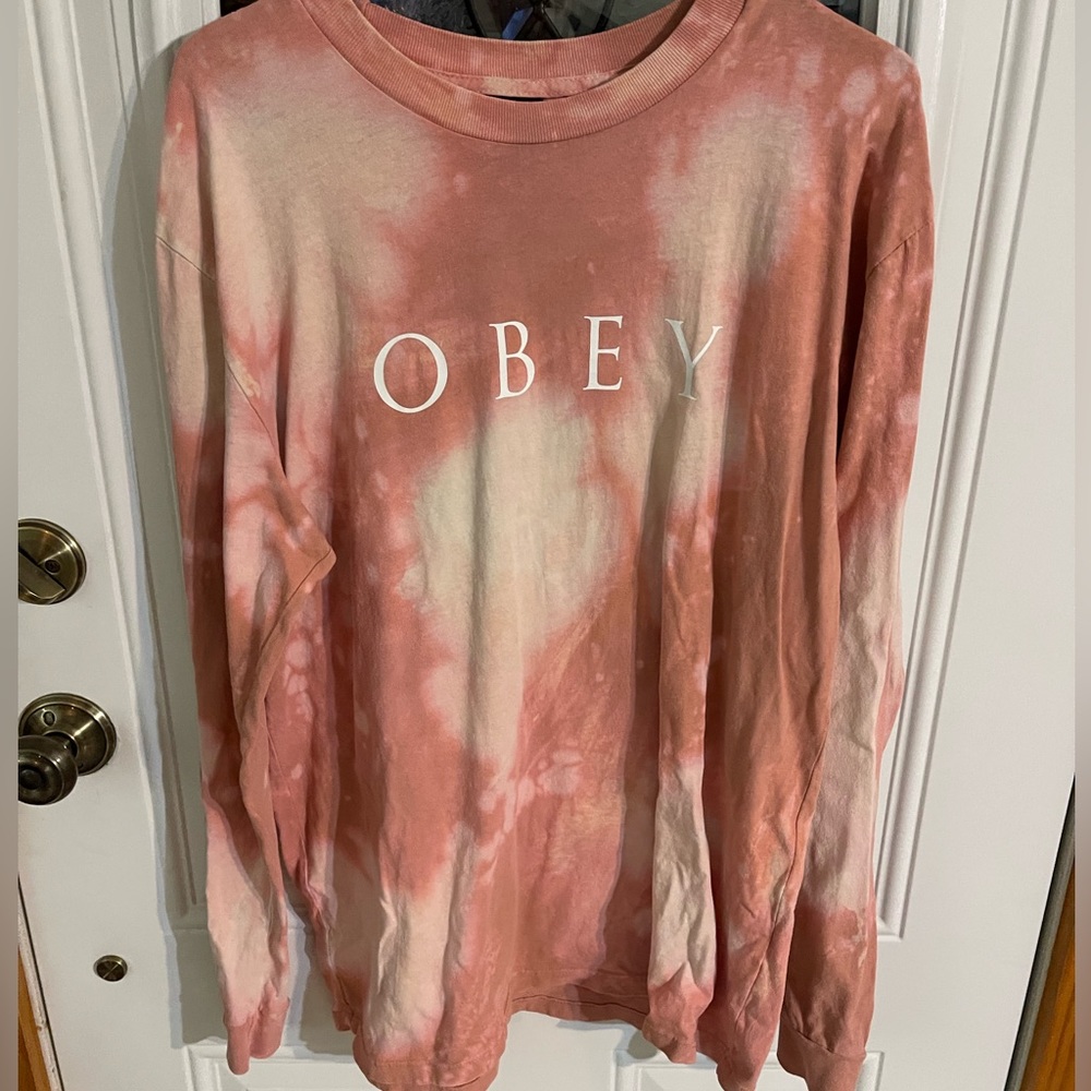 Obey long sleeve shirt